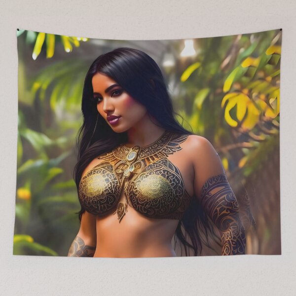 Item preview, Aztec Goddess of Water designed and sold by magikman65.