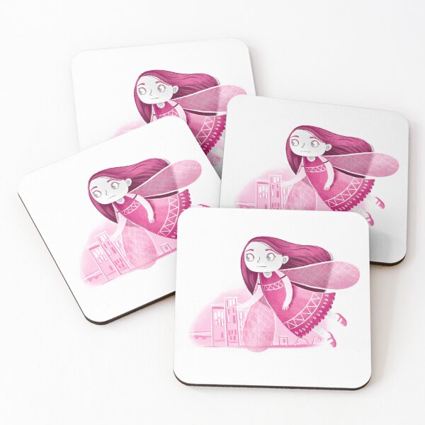 Item preview, Pink fairy flying designed and sold by jasmineberry.