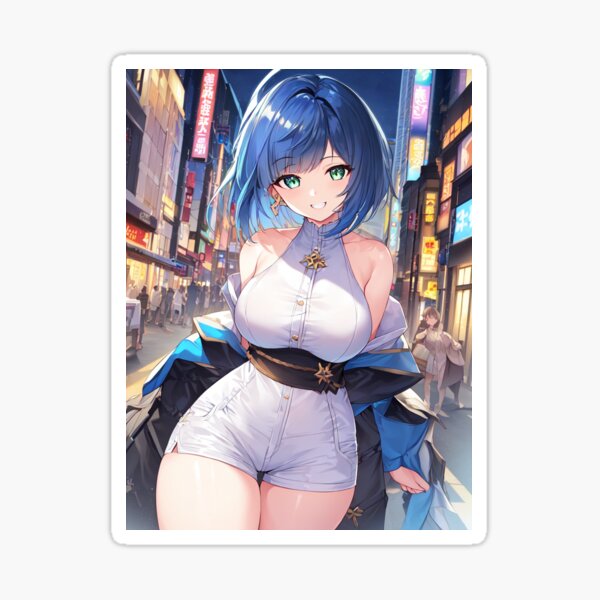 Genshin Impact Yelan Stickers for Sale | Redbubble