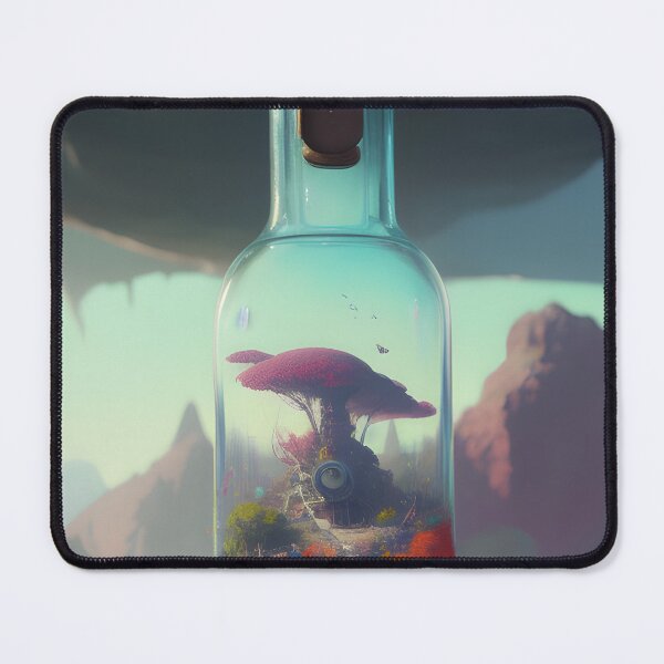Item preview, The World in a Bottle Fantasy Landscape Town in a Bottle designed and sold by VersoShopping.
