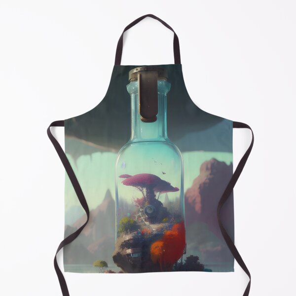 Item preview, The World in a Bottle Fantasy Landscape Town in a Bottle designed and sold by VersoShopping.