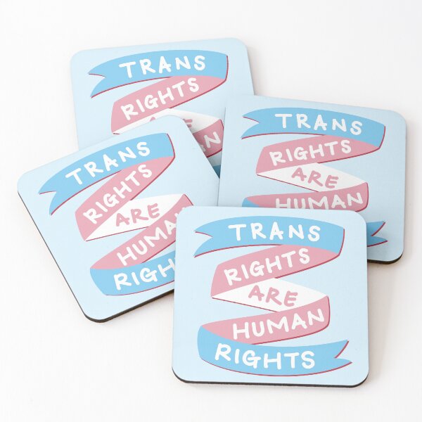 Item preview, Trans Rights are Human Rights Trans Pride designed and sold by ArtliciousHUMAN.