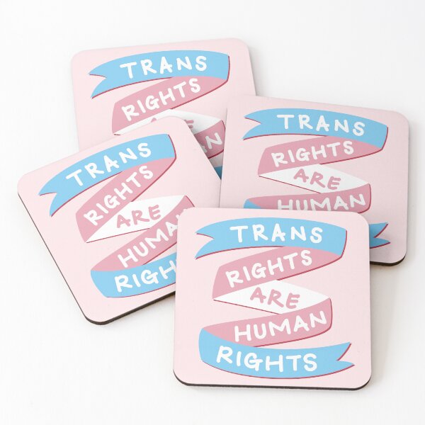 Item preview, Trans Rights are Human Rights Trans Pride designed and sold by ArtliciousHUMAN.