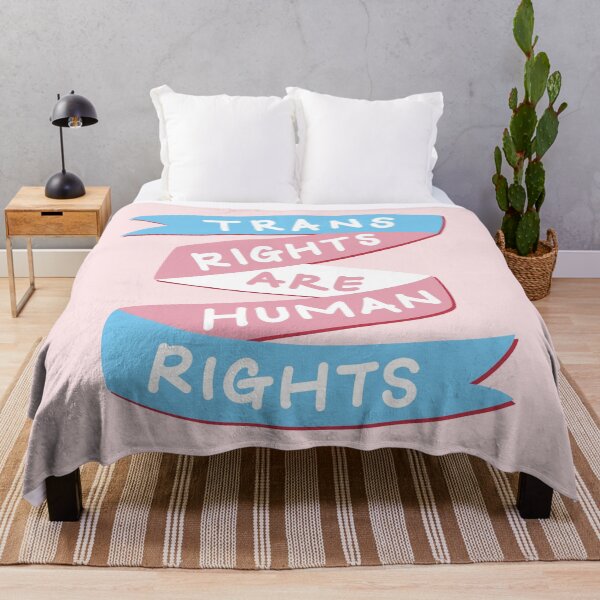 Item preview, Trans Rights are Human Rights Trans Pride designed and sold by ArtliciousHUMAN.