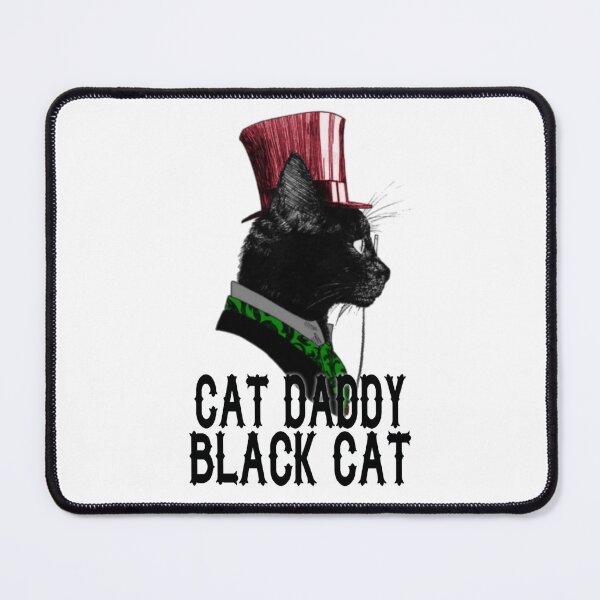 Item preview, Cat daddy black cat vintage eighties style cat retro designed and sold by kobe811.