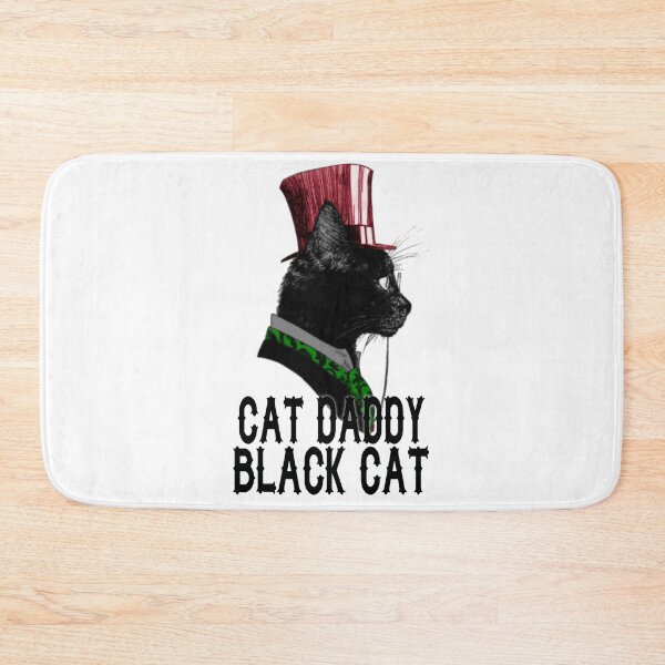 Item preview, Cat daddy black cat vintage eighties style cat retro designed and sold by kobe811.