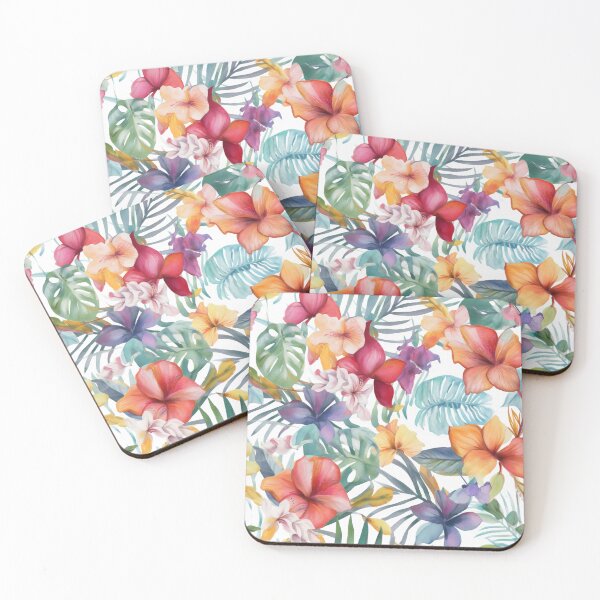 Item preview, Tropicana Blooms Pattern designed and sold by voidcrow.