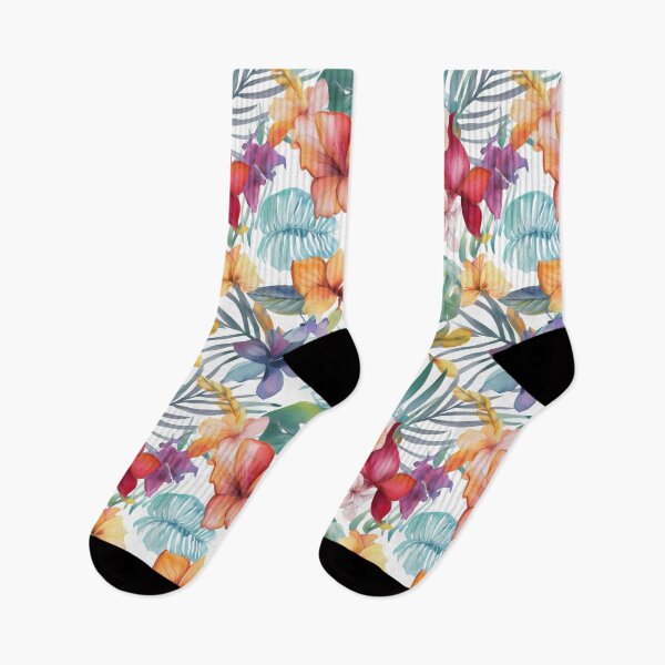 Item preview, Tropicana Blooms Pattern designed and sold by voidcrow.