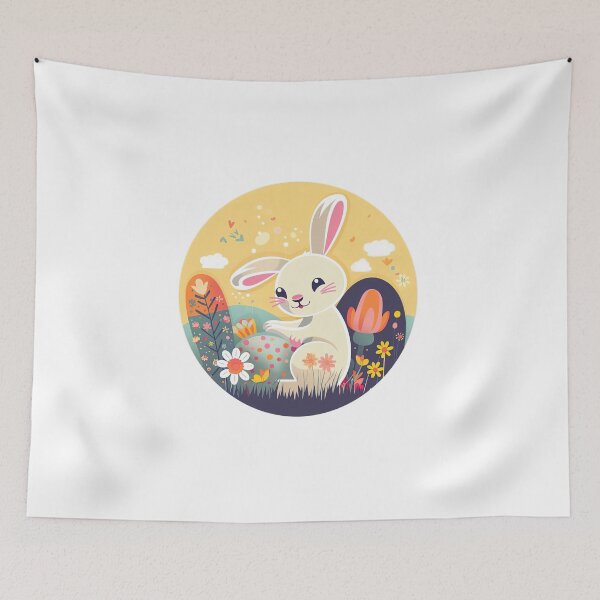 Artikelvorschau, Lovely Easter Bunny Cute Adorable entworfen und verkauft von MrBadDream.