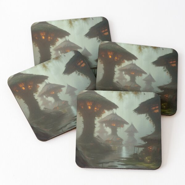Item preview, Hidden Forest Village Rivers Edge designed and sold by VersoShopping.