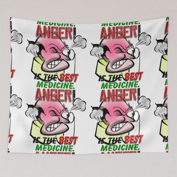 Item preview, Anger is the Best Medicine designed and sold by Markomark.