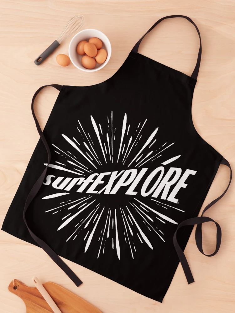 Thumbnail 1 of 6, Apron, surfEXPLORE Retro Rays designed and sold by surfexplore.