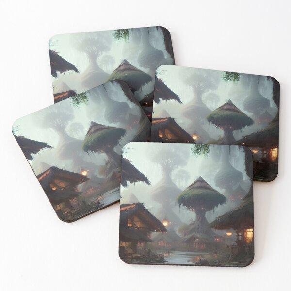 Item preview, Hidden Forest Village Rivers Edge designed and sold by VersoShopping.