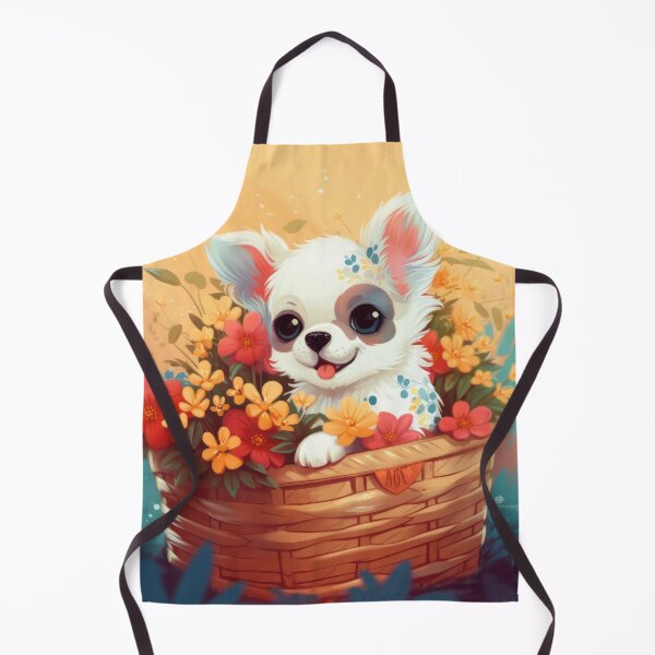 Item preview, Sweet Puppy in a Basket designed and sold by SoloSeal.