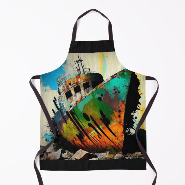 Item preview, Sensation Street Art G-M Designs Lost Ship designed and sold by G-M-Designs.