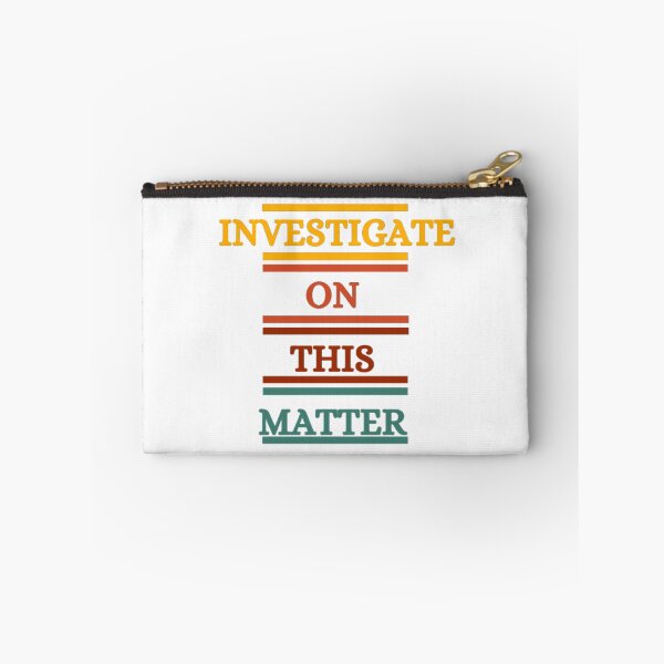 Item preview, Investigate On This Matter  designed and sold by HOMEDESIGNPRINT.
