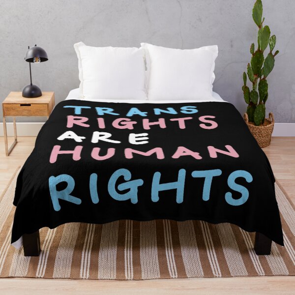 Item preview, Trans Rights are Human Rights Trans Pride designed and sold by ArtliciousHUMAN.