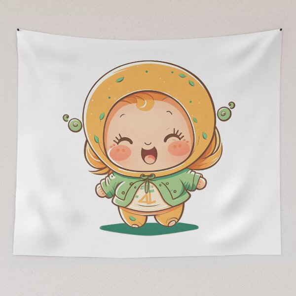 Item preview, smiling baby designed and sold by NickLivin.
