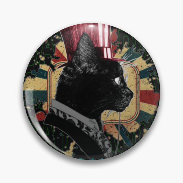 Item preview, Cat daddy black cat vintage eighties style cat retro designed and sold by kobe811.