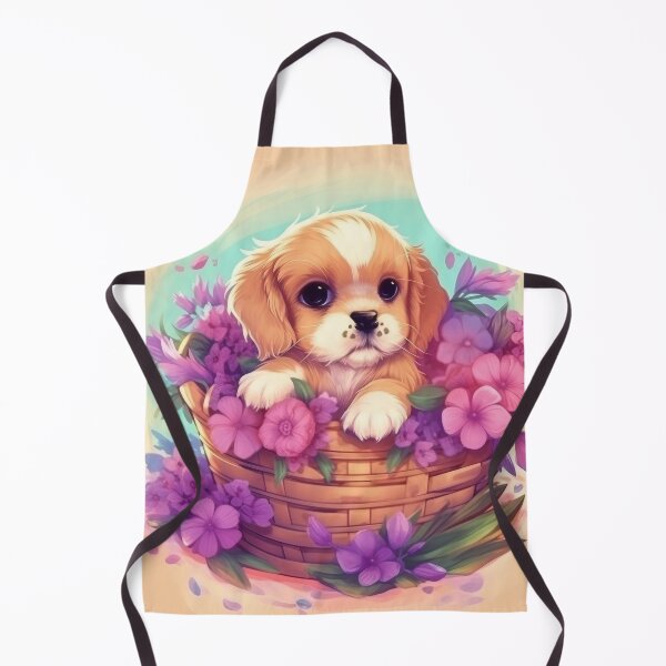 Item preview, Sleepy Puppy in a Basket designed and sold by SoloSeal.