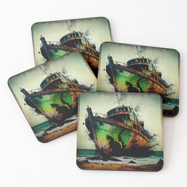 Item preview, Sensation Street Art G-M Designs Lost Ship designed and sold by G-M-Designs.