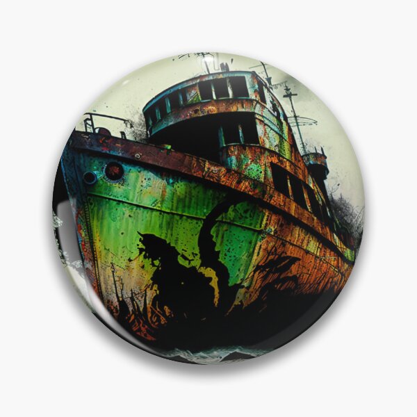 Item preview, Sensation Street Art G-M Designs Lost Ship designed and sold by G-M-Designs.