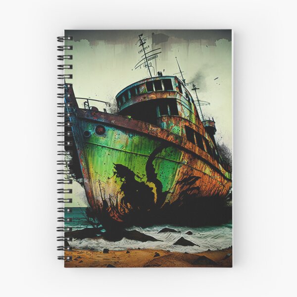 Item preview, Sensation Street Art G-M Designs Lost Ship designed and sold by G-M-Designs.