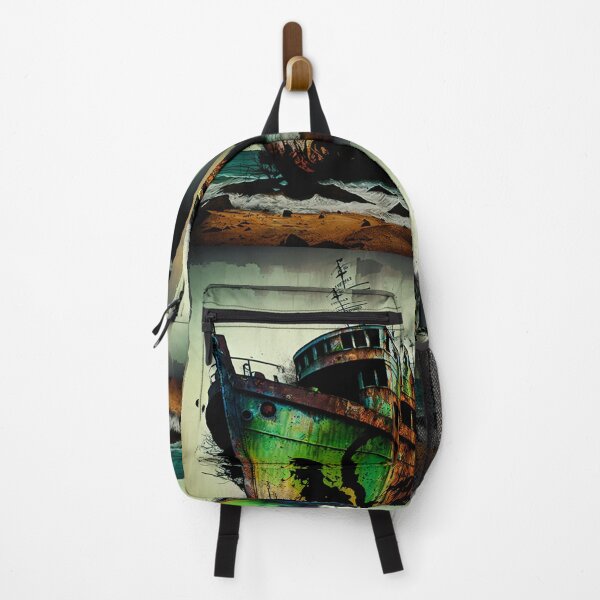 Item preview, Sensation Street Art G-M Designs Lost Ship designed and sold by G-M-Designs.