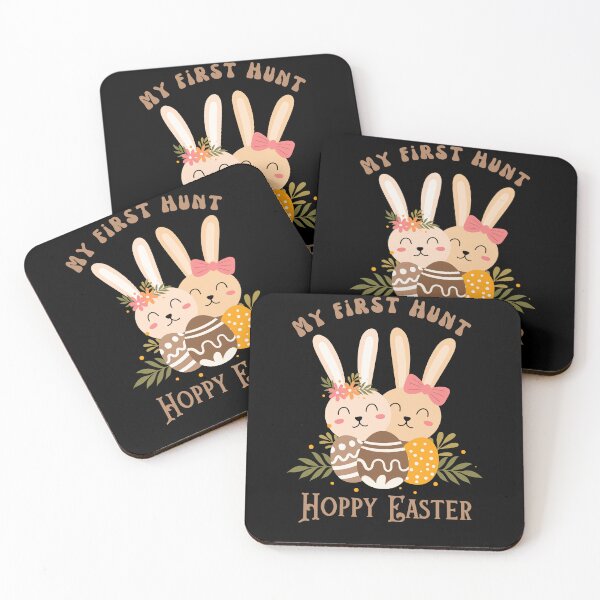 Item preview, Hoppy Easter This is 'My first Hunt' Let's Celebrate Easter Day with cute bunny  designed and sold by sirilakk.
