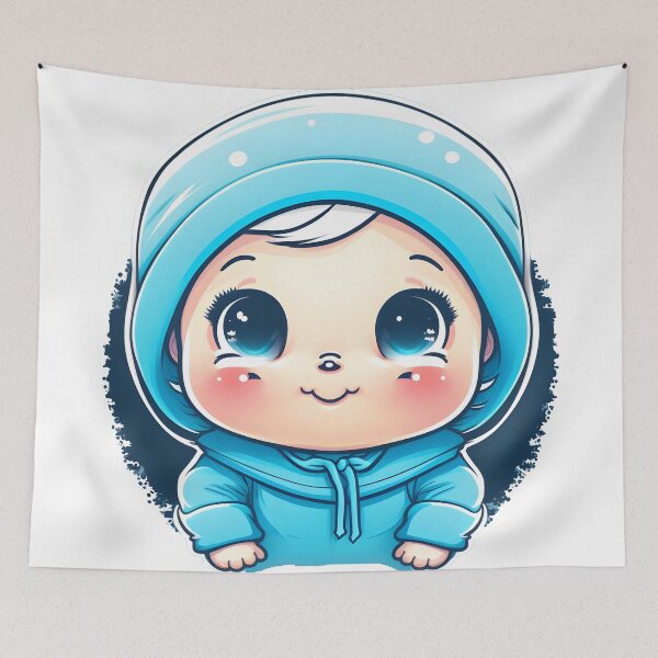 Item preview, smiling baby boy designed and sold by NickLivin.
