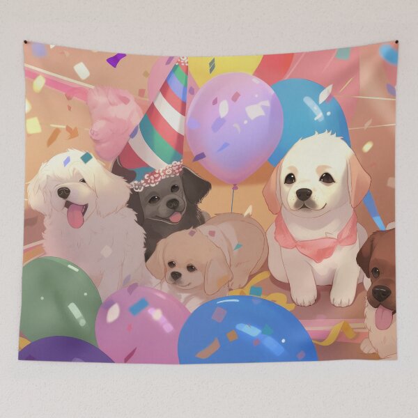 Item preview, Puppies' Party Crew designed and sold by SoloSeal.