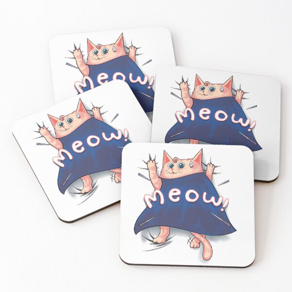 Item preview, Meow the SuperCat designed and sold by RodsArtPortal.