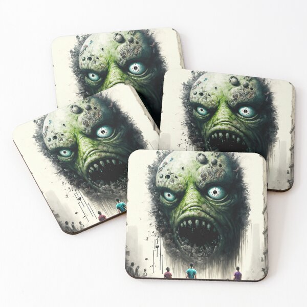 Item preview, Sensation Street Art G-M Designs green moray eel designed and sold by G-M-Designs.