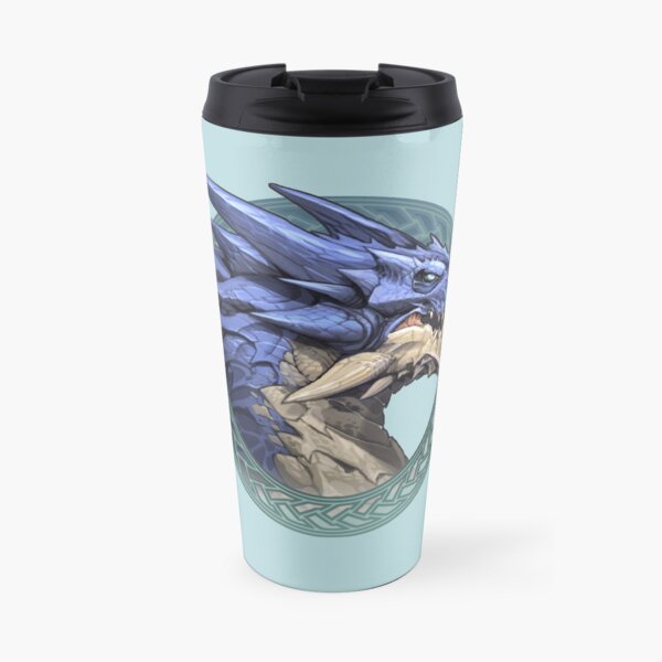 BLUE DRAGON Travel Coffee Mug
