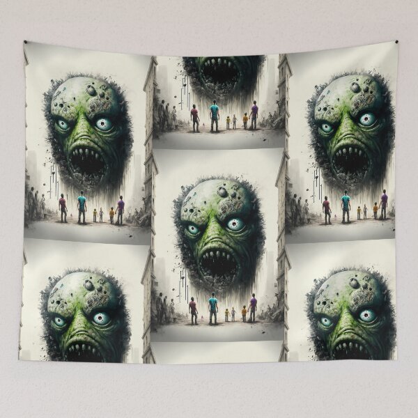 Item preview, Sensation Street Art G-M Designs green moray eel designed and sold by G-M-Designs.