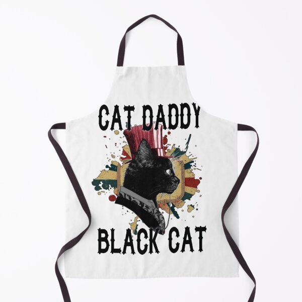 Item preview, Cat daddy black cat vintage eighties style cat retro designed and sold by kobe811.