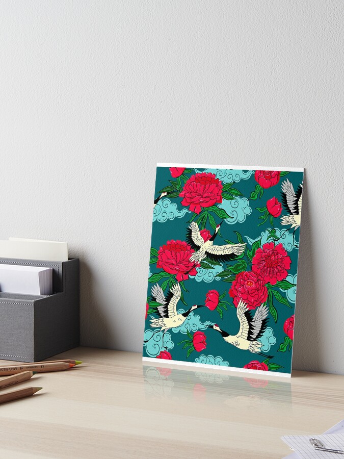 Belle coque de peinture florale avec style Kindle Art Board Print for Sale  by marmollada