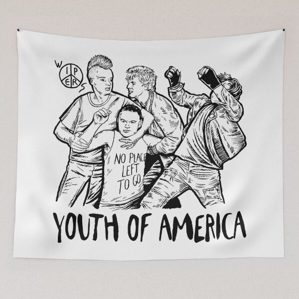 Item preview, Youth of America Wipers Tee - Light Bases designed and sold by meganpalmer.