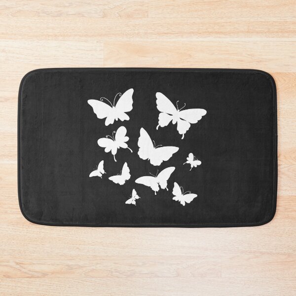 Item preview, Cute Butterfly patterns white designed and sold by Chaoticzarts.