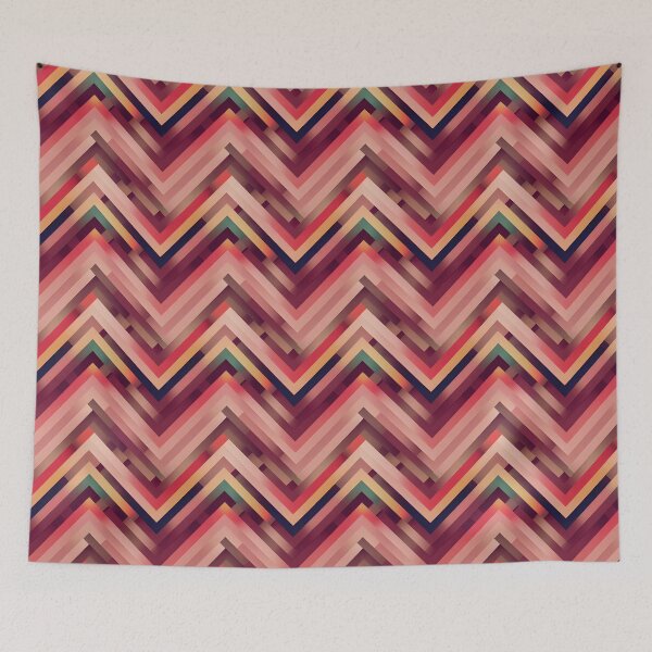 Item preview, Double Layered Pattern zigzag designed and sold by AI Creations ⭐⭐⭐⭐⭐.