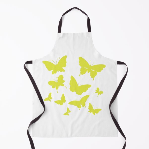 Item preview, Cute Butterfly patterns yellow designed and sold by Chaoticzarts.