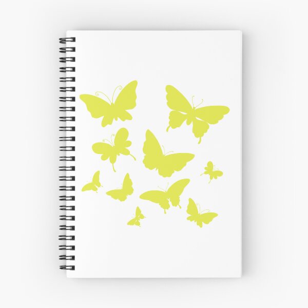 Item preview, Cute Butterfly patterns yellow designed and sold by Chaoticzarts.