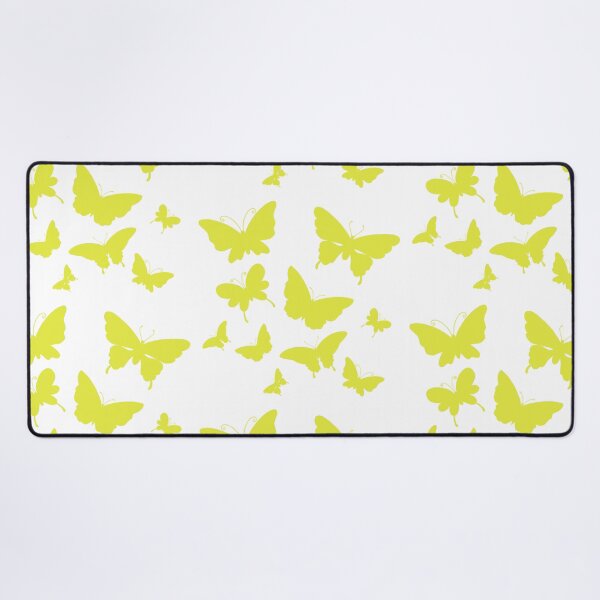 Item preview, Cute Butterfly patterns yellow designed and sold by Chaoticzarts.