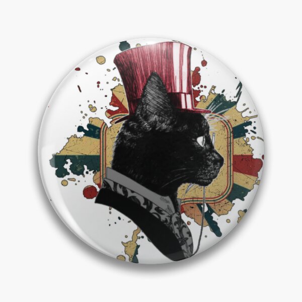 Item preview, Cat daddy black cat vintage eighties style cat retro designed and sold by kobe811.