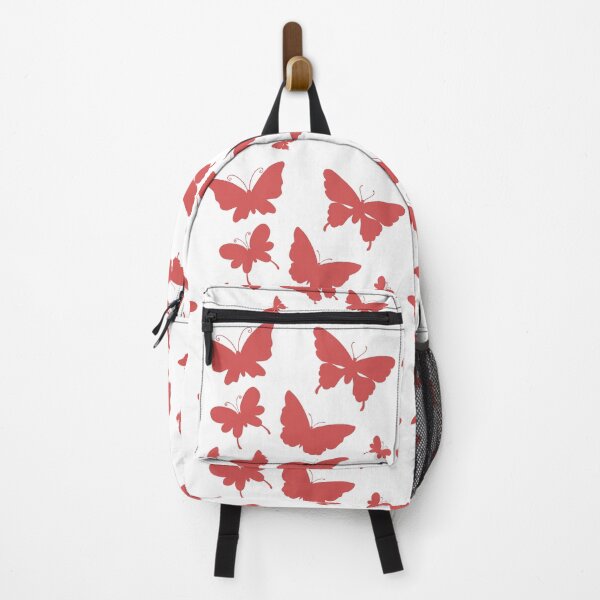 Item preview, Cute Butterfly patterns red designed and sold by Chaoticzarts.