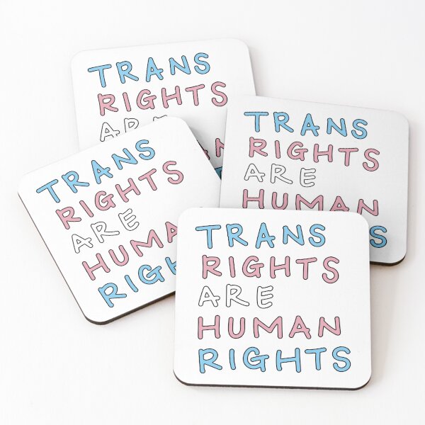 Item preview, Trans Rights are Human Rights Trans Pride designed and sold by ArtliciousHUMAN.