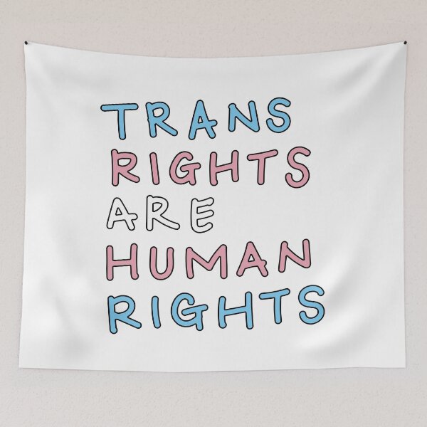 Item preview, Trans Rights are Human Rights Trans Pride designed and sold by ArtliciousHUMAN.