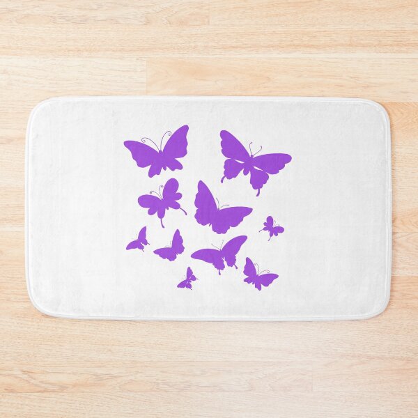 Item preview, Cute Butterfly patterns purple  designed and sold by Chaoticzarts.