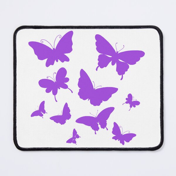 Item preview, Cute Butterfly patterns purple  designed and sold by Chaoticzarts.