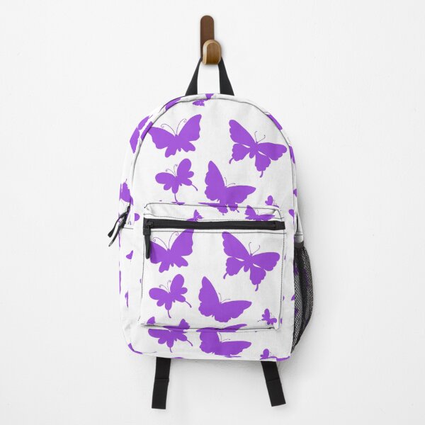 Item preview, Cute Butterfly patterns purple designed and sold by Chaoticzarts.